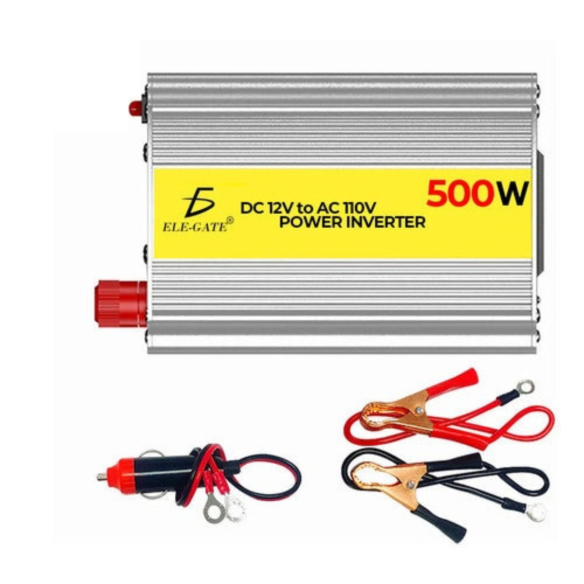 Inversor voltaje con cargador ups volta 12VDC 110VAC 500W