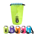 Mochila seca impermeable de 5 L actividades al aire libre