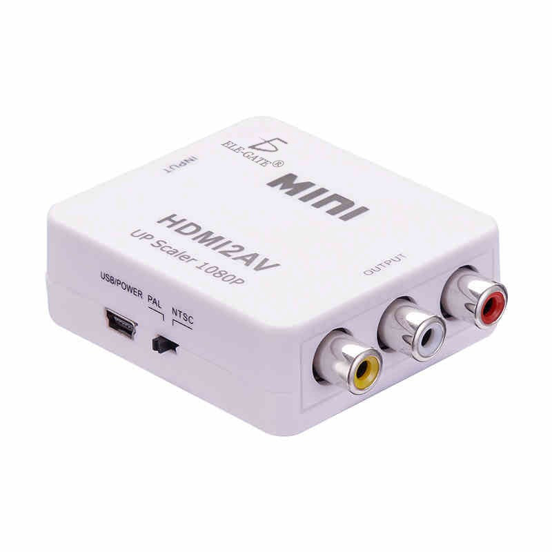Convertidor HDMI a RCA av audio video