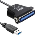 Adaptador USB para impresora de paralelo modelo 1284 de 36