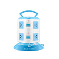 Torre multi contacto 2 puertos USB 5V 2.1A enchufe mexico