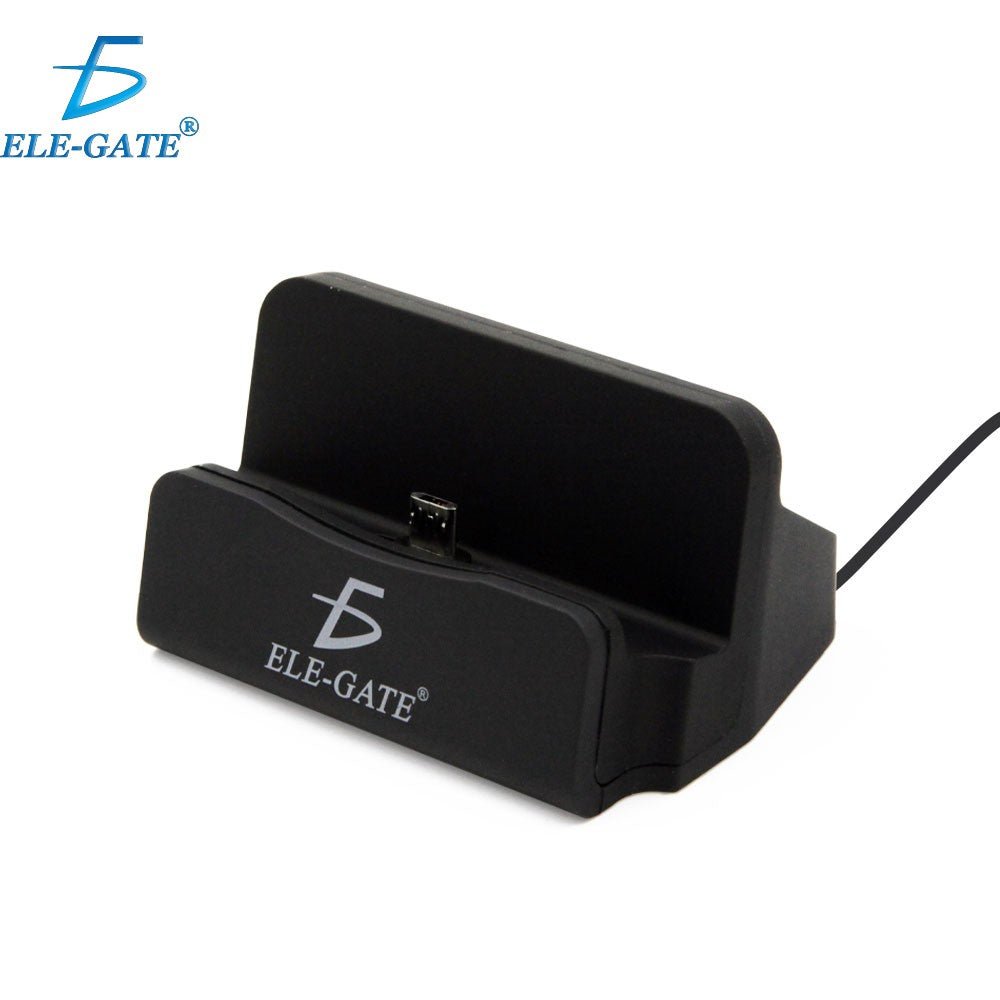 Cargador rápido base soporte alámbrico celular V8