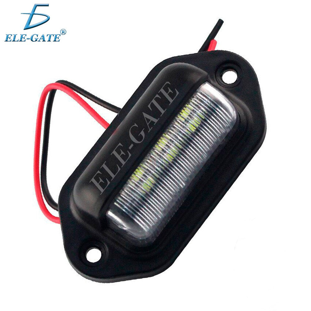Luz LED de 12V para placa de matrícula exterior y interior