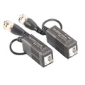 Balun pasivo utp para video cctv con conector bnc