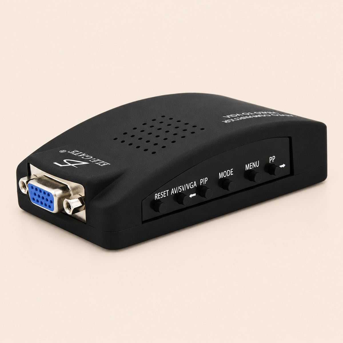 Convertidor coaxial svideo a VGA