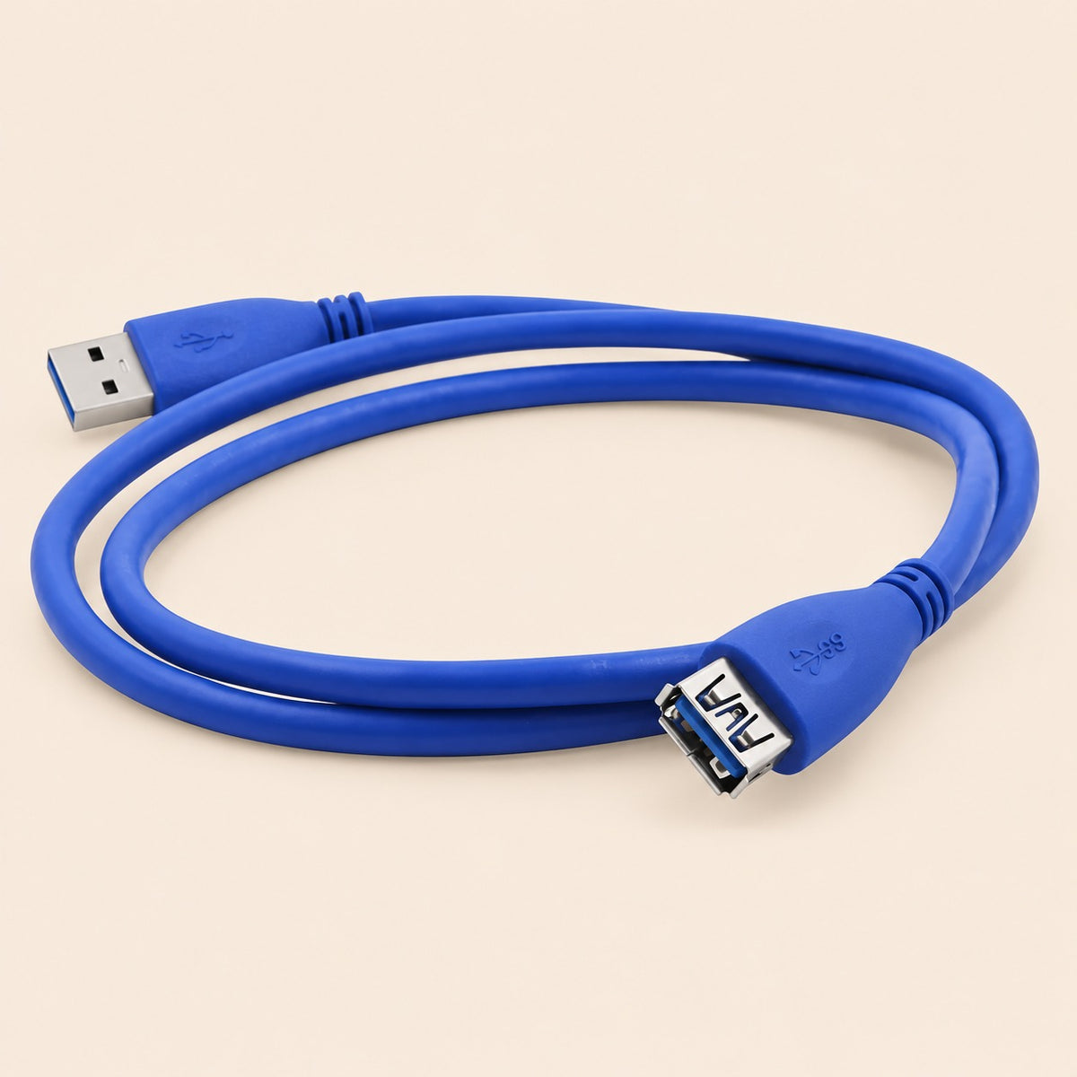 Cable extensión USB 3.0 macho a hembra 1 metros high speed velocidad transmisión hasta 5 gbits color azul