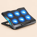 Base enfriadora para laptop de 12 A 17 con 6 ventiladores