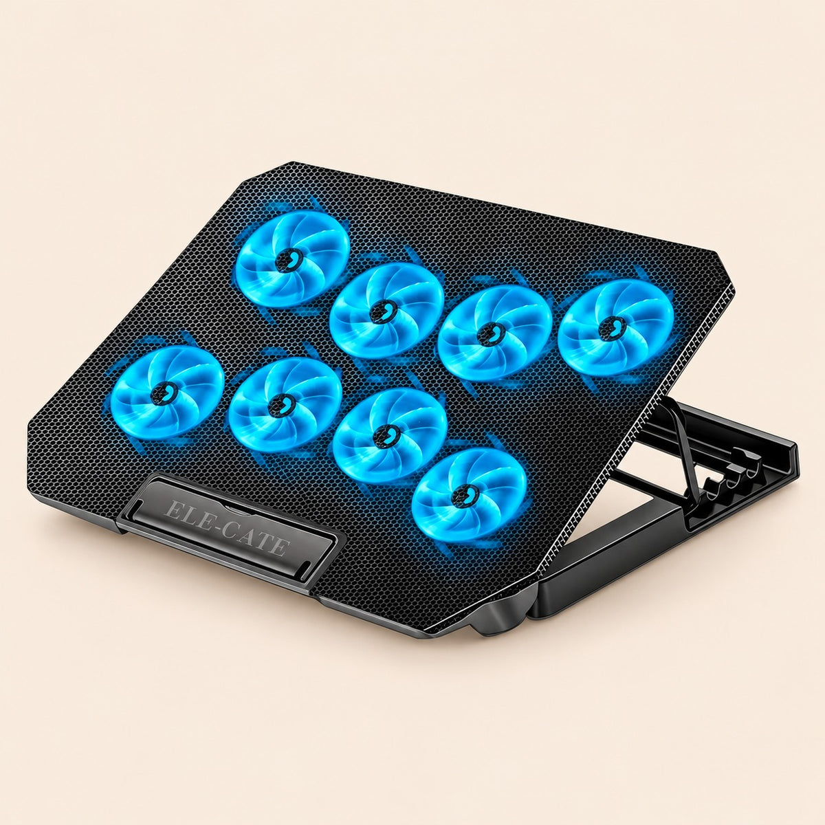 Base enfriadora para laptop de 12 A 15.6 con 8 ventiladores