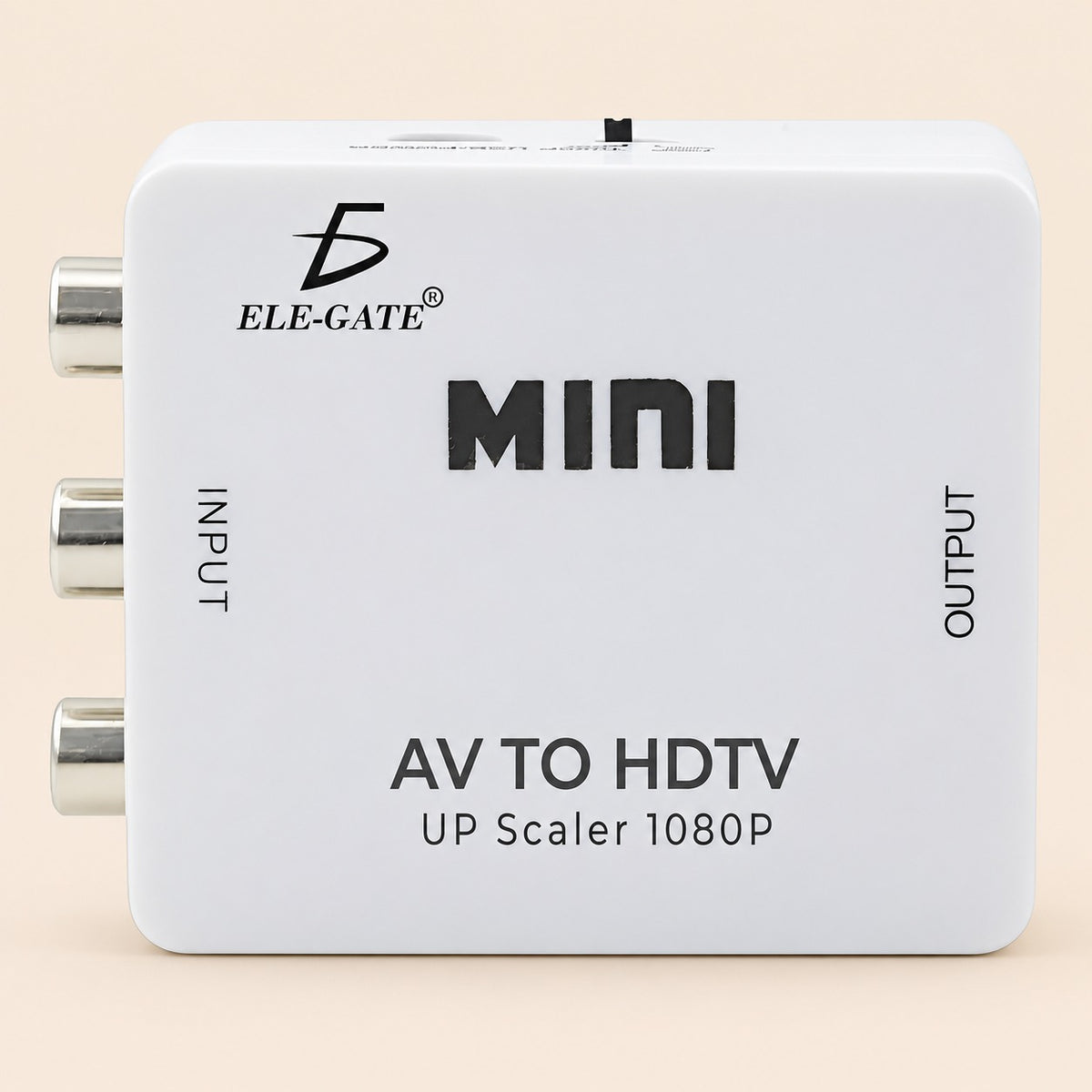 Convertidor adaptador portátil av to HDMI 720p 1080p video