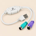 USB macho ps 2 hembra adaptador convertidor