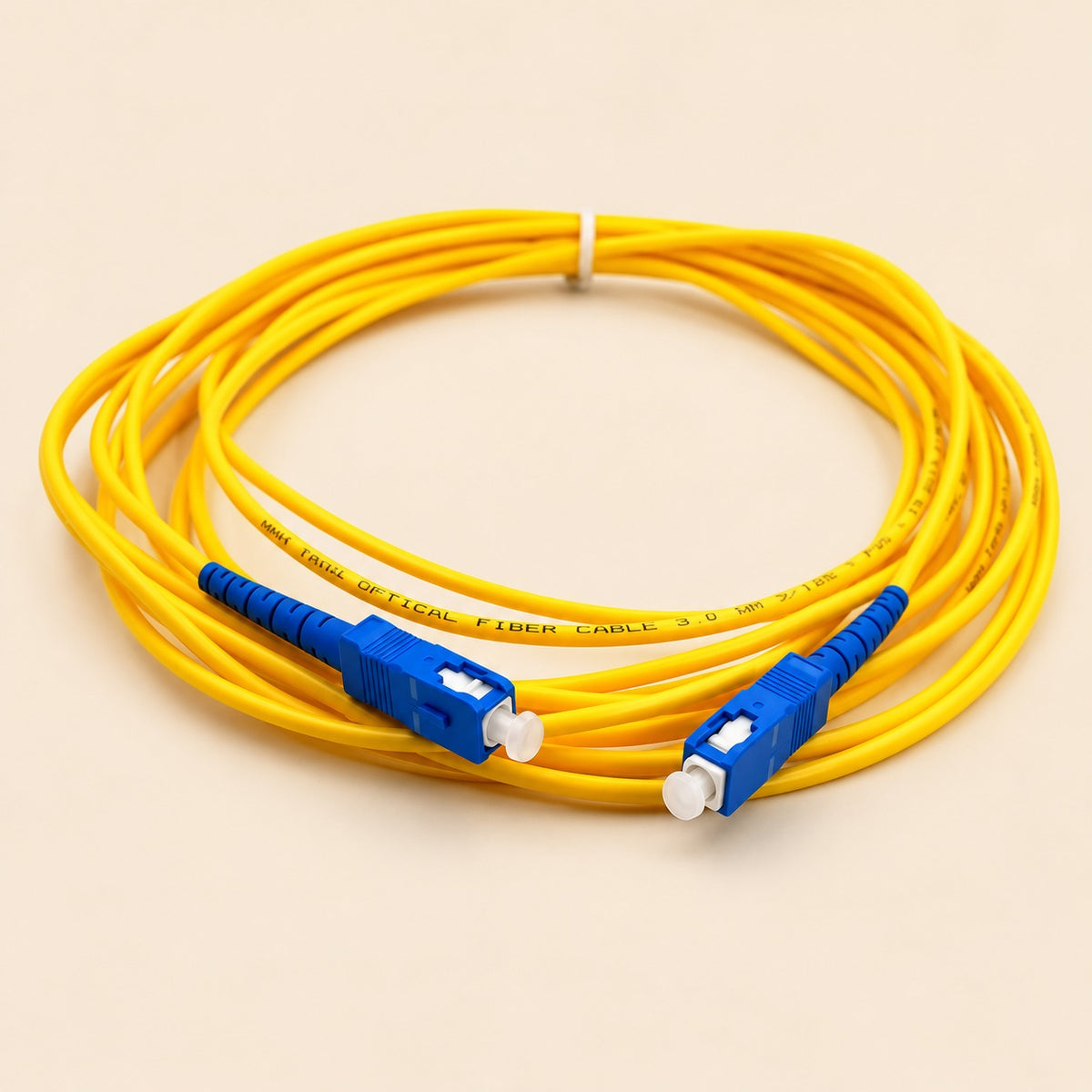 Cable de fibra óptica sc apc 15 m para modem