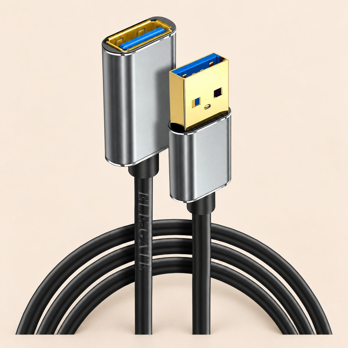 Cable USB 3.0 macho a hembra 1 metro