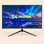 Monitor full HD 1920x1080 24 pulgadas flat gamer 75Hz