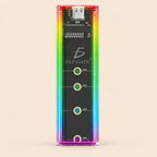 Case transparente con luz RGB estilo y elegancia para tu PC