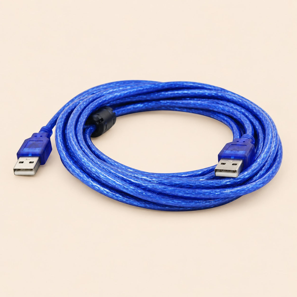 Cable USB 2.0 macho a macho para discoduro 5m