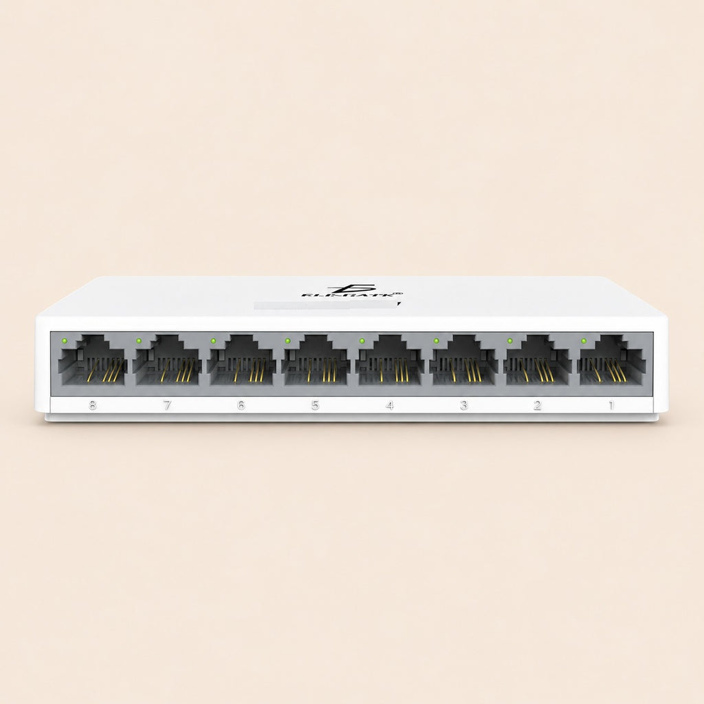 Hub internet switch ethernet RJ45 8 puertos red 100m
