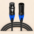 Cable XLR macho a hembra para audio 2 m 6 m 10 m 15 m - 15m