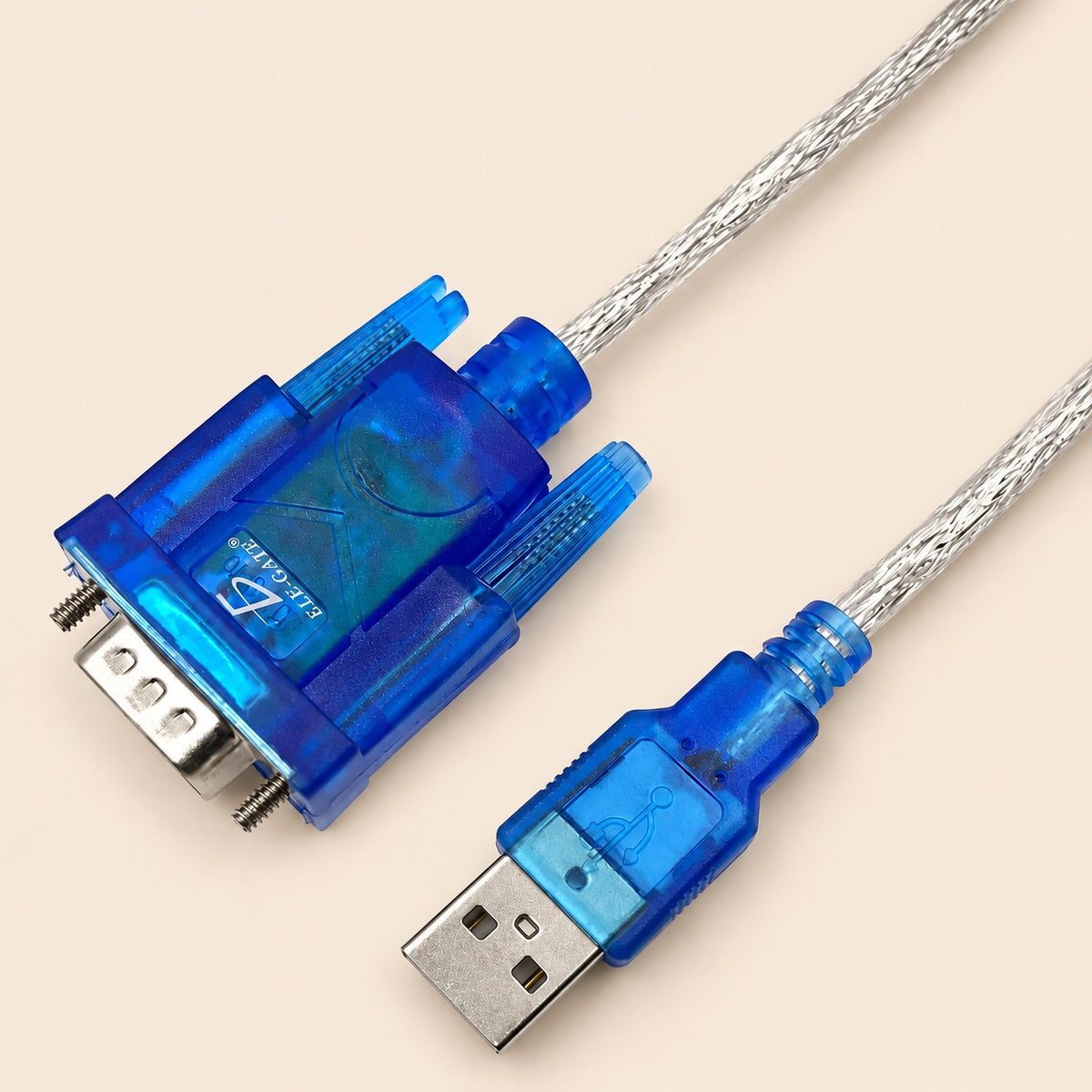 Cable adaptador USB-A a serial rs-232