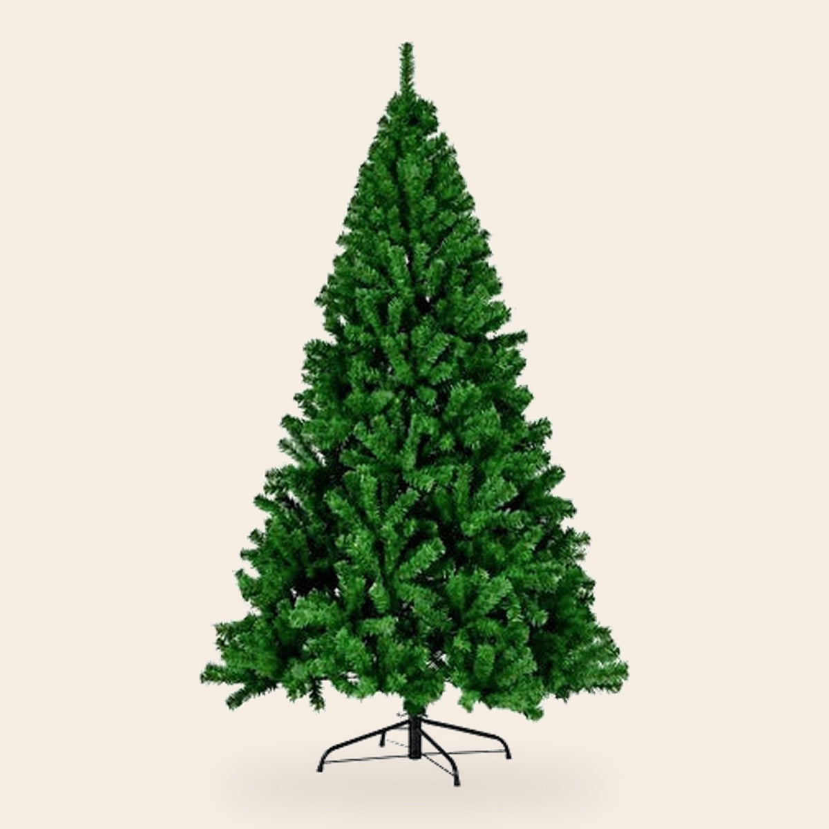 Árbol de Navidad artificial verde 150 cm con base