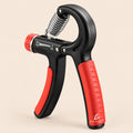 Ejercicio muscular pinza de mano entrenador fitness equipo