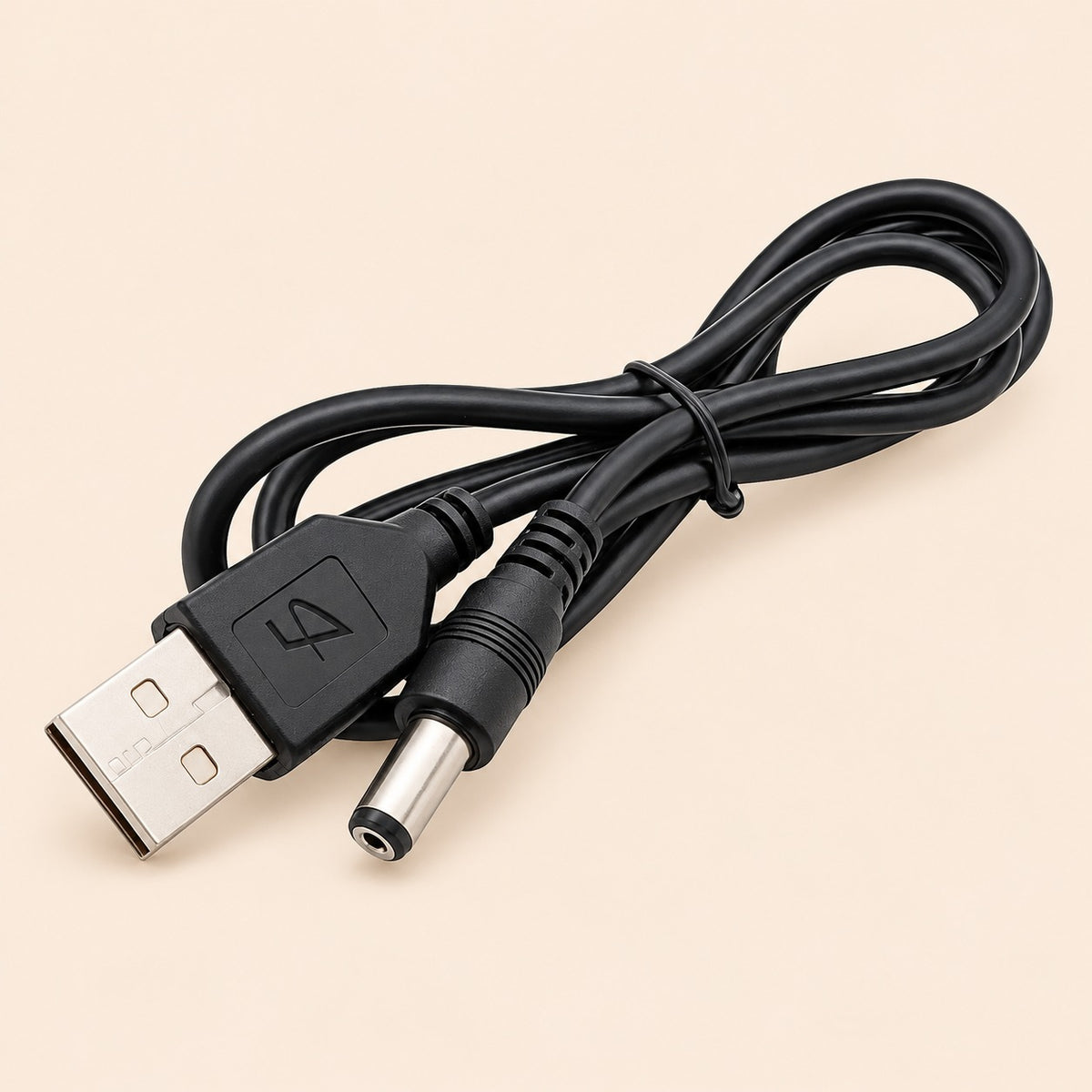Cable de alimentación USB a 5.5X 2.5mm 5V a 0.5A