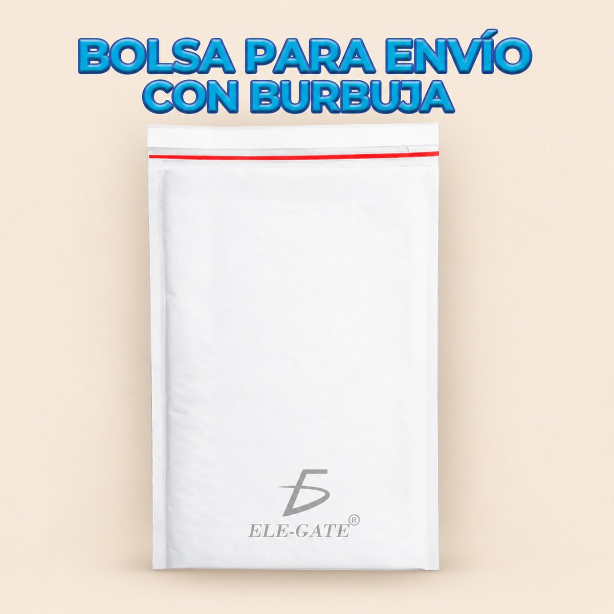 Bolsas con burbuja acolchado y adhesivo resistentes al agua