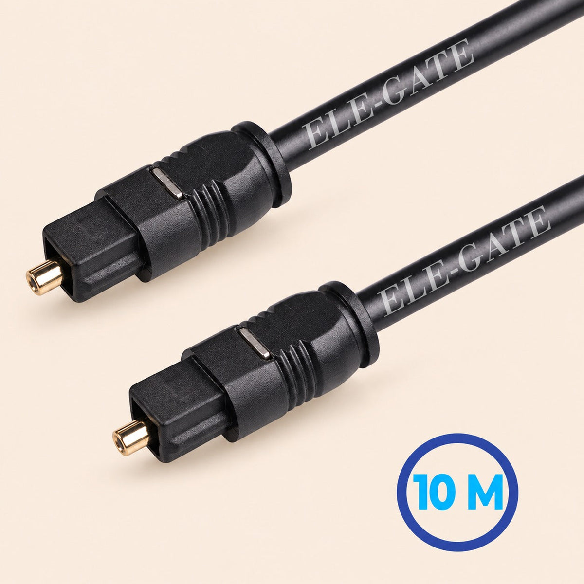 Cable de fibra optica 10 m audio alta calidad toslink
