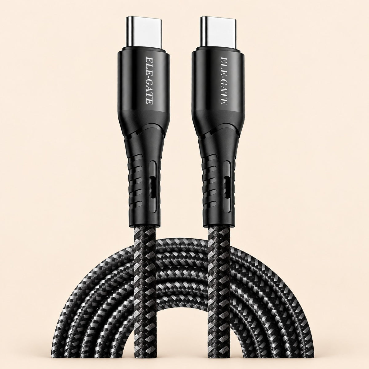 Cable de carga y trasmisión de datos 2m tipo C a tipo C 66W
