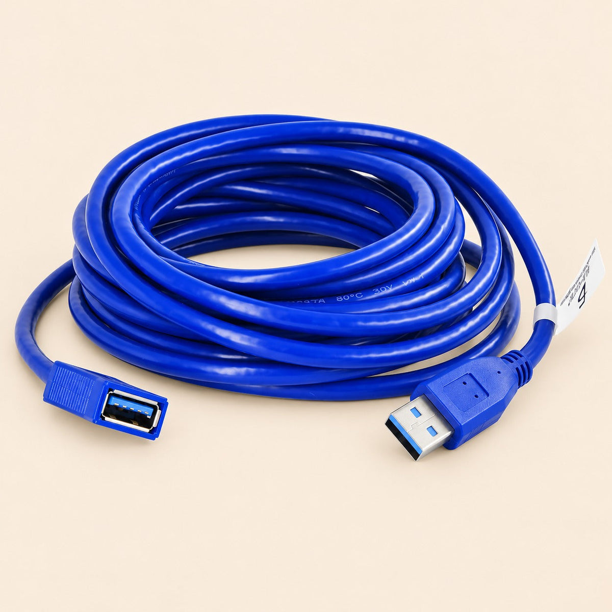 Cable extensión USB 3.0 macho a hembra 5 metros high speed