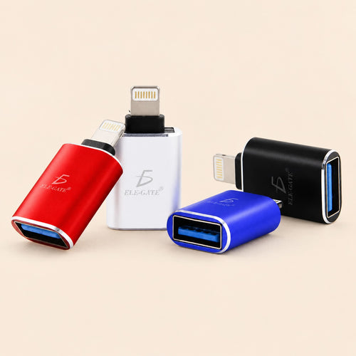 Adaptador de OTG para iPhone iPad Lightning USB 3.0