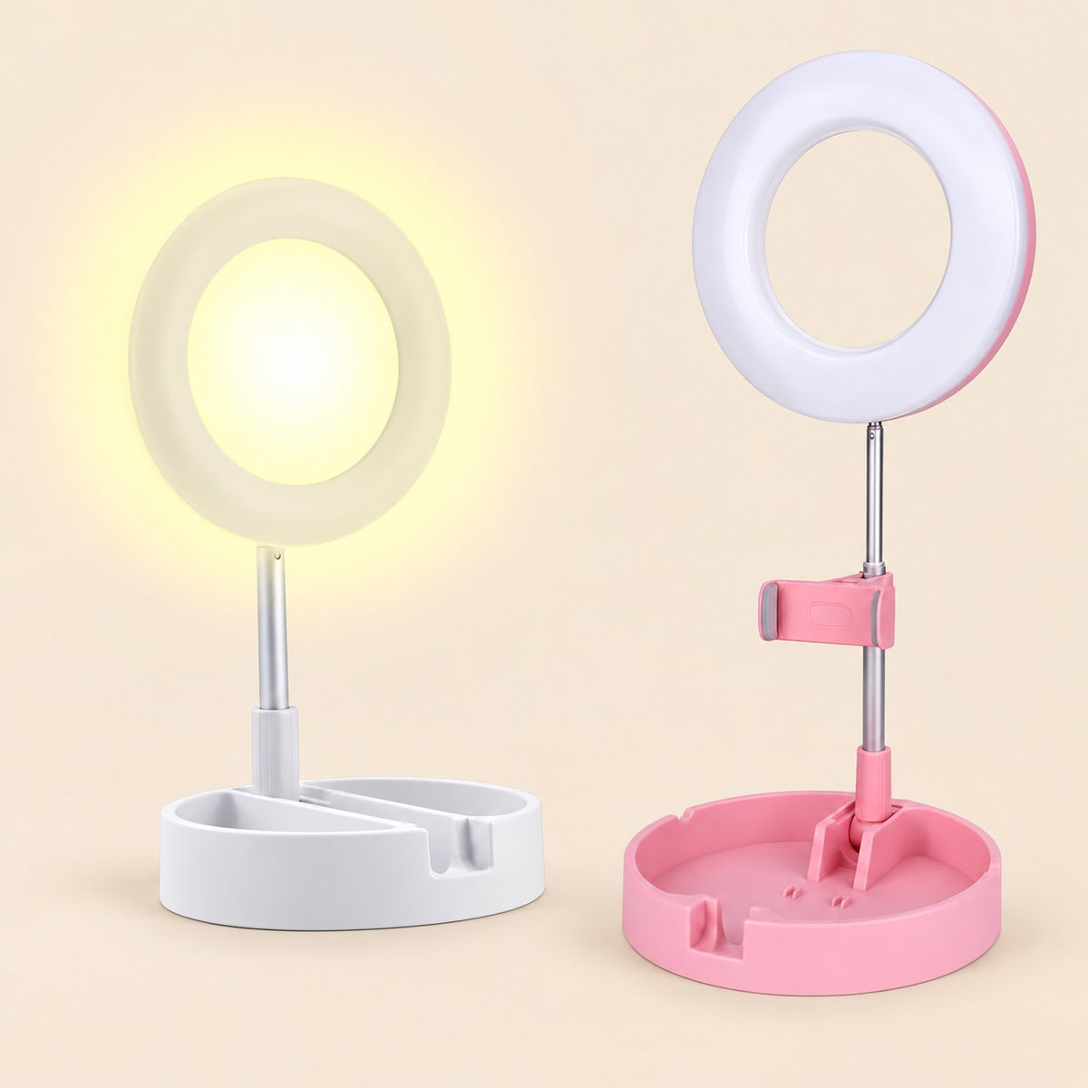 Aro de luz LED Y3 celular foto video maquillaje con espejo