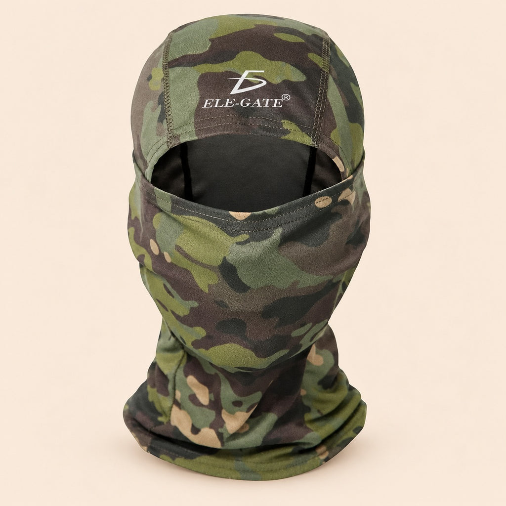Pasamontañas militar camuflajeado para exteriores