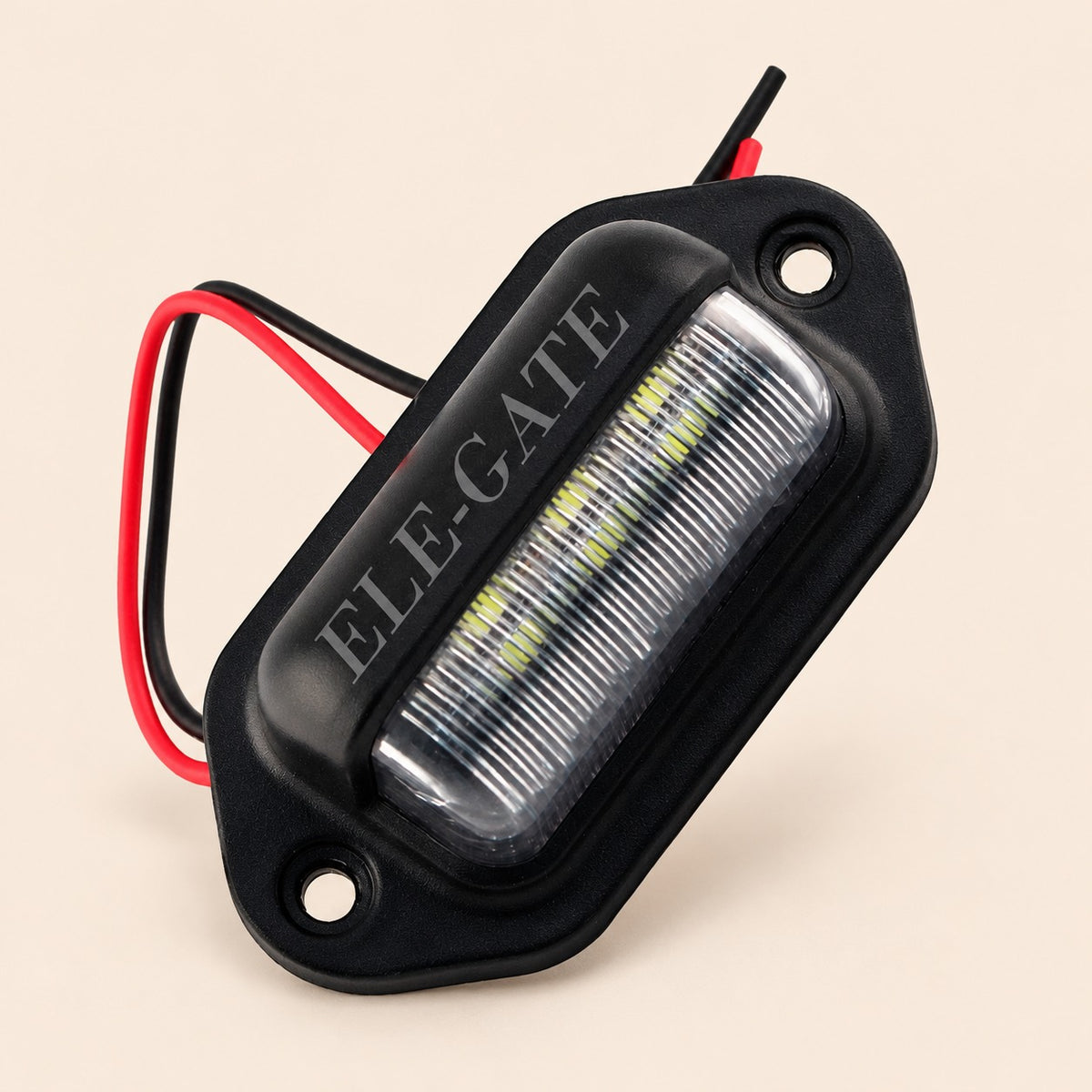 Luz LED de 12V para placa de matrícula exterior y interior