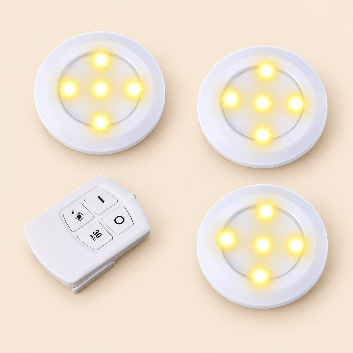 Lámparas LED con control remoto
