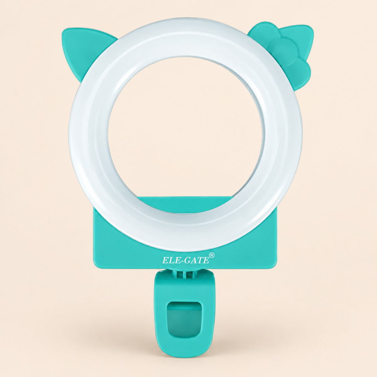 Aro de luz LED con soporte para celular antideslizante