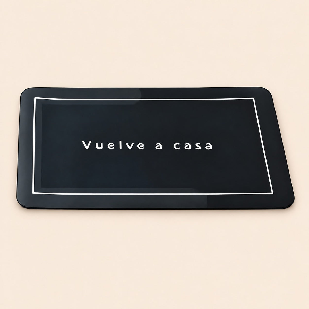Tapete absorbente para baño y entrada en 5 modelos - negro