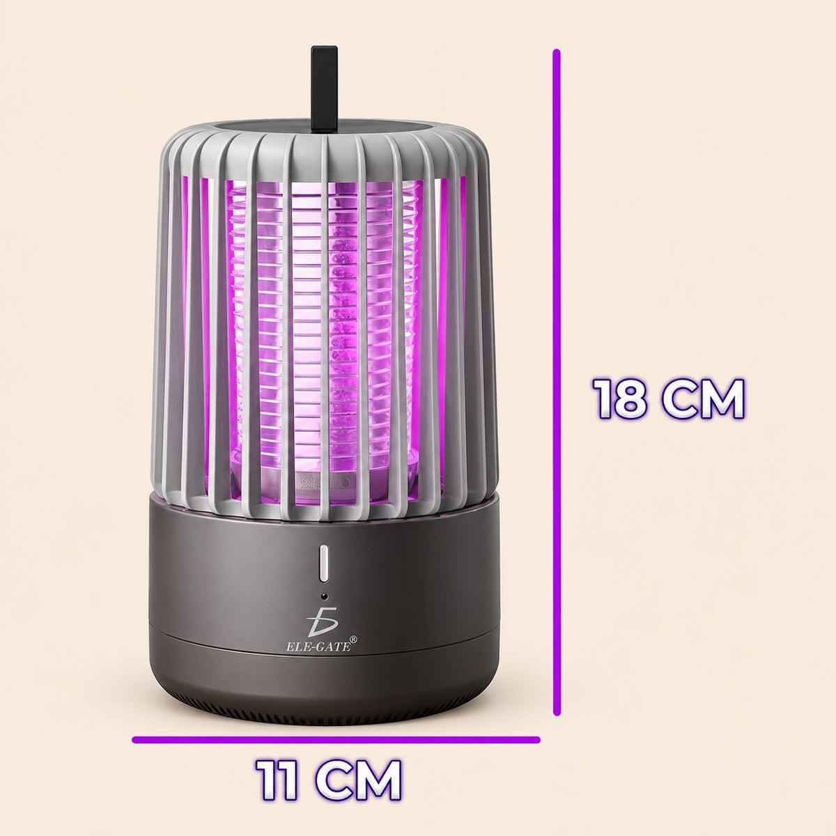 Lampara anti mosquitos eléctrica con tecnología UV