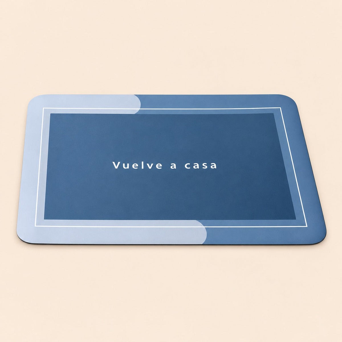 Tapete absorbente para baño y entrada en 5 modelos - azul