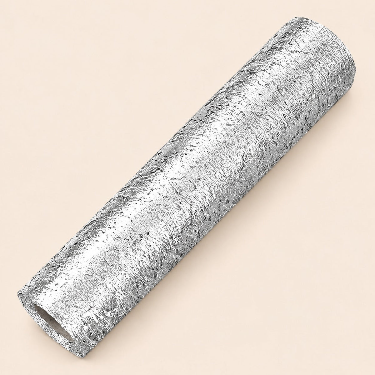 Rollo de papel decorativo metálico 2.7 metros con textura
