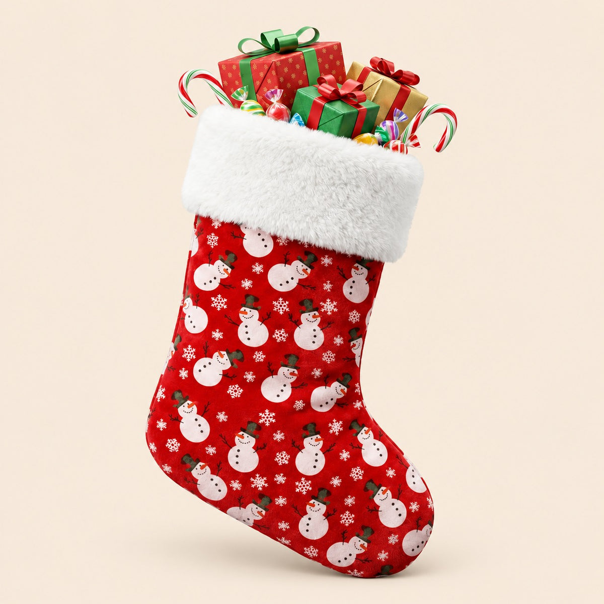 Bota navideña con diseño navideño 43 cm - FES.41.2