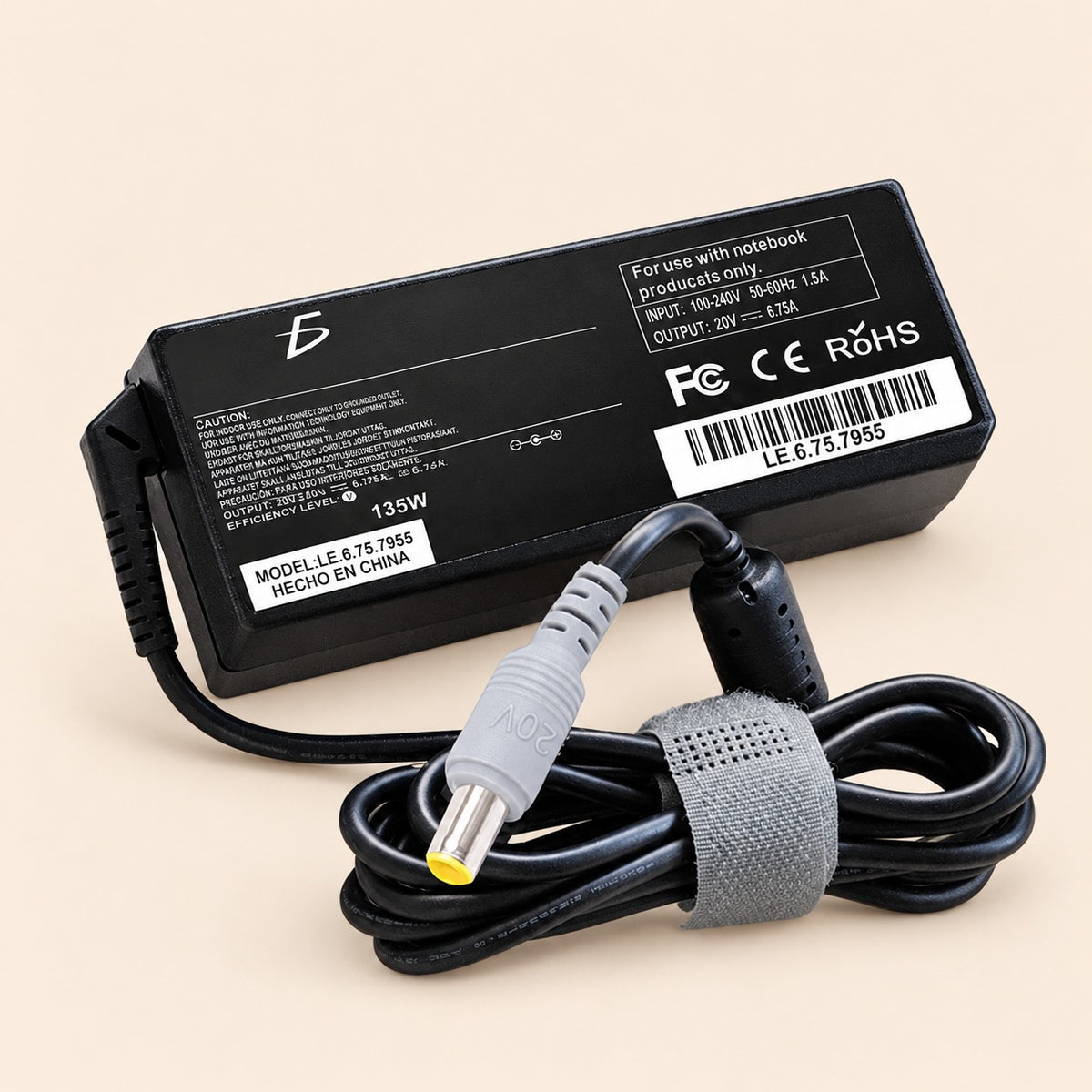 Cargador compatible con Lenovo thinkpad LE.6.75.7955