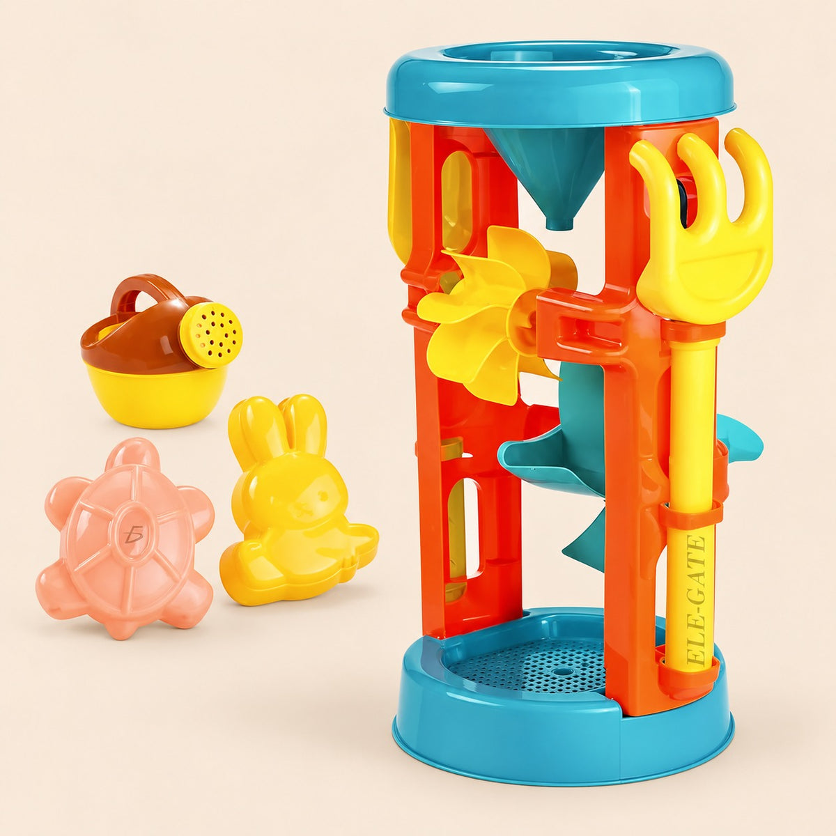 Torre de rueda de arena - set de juguetes de playa