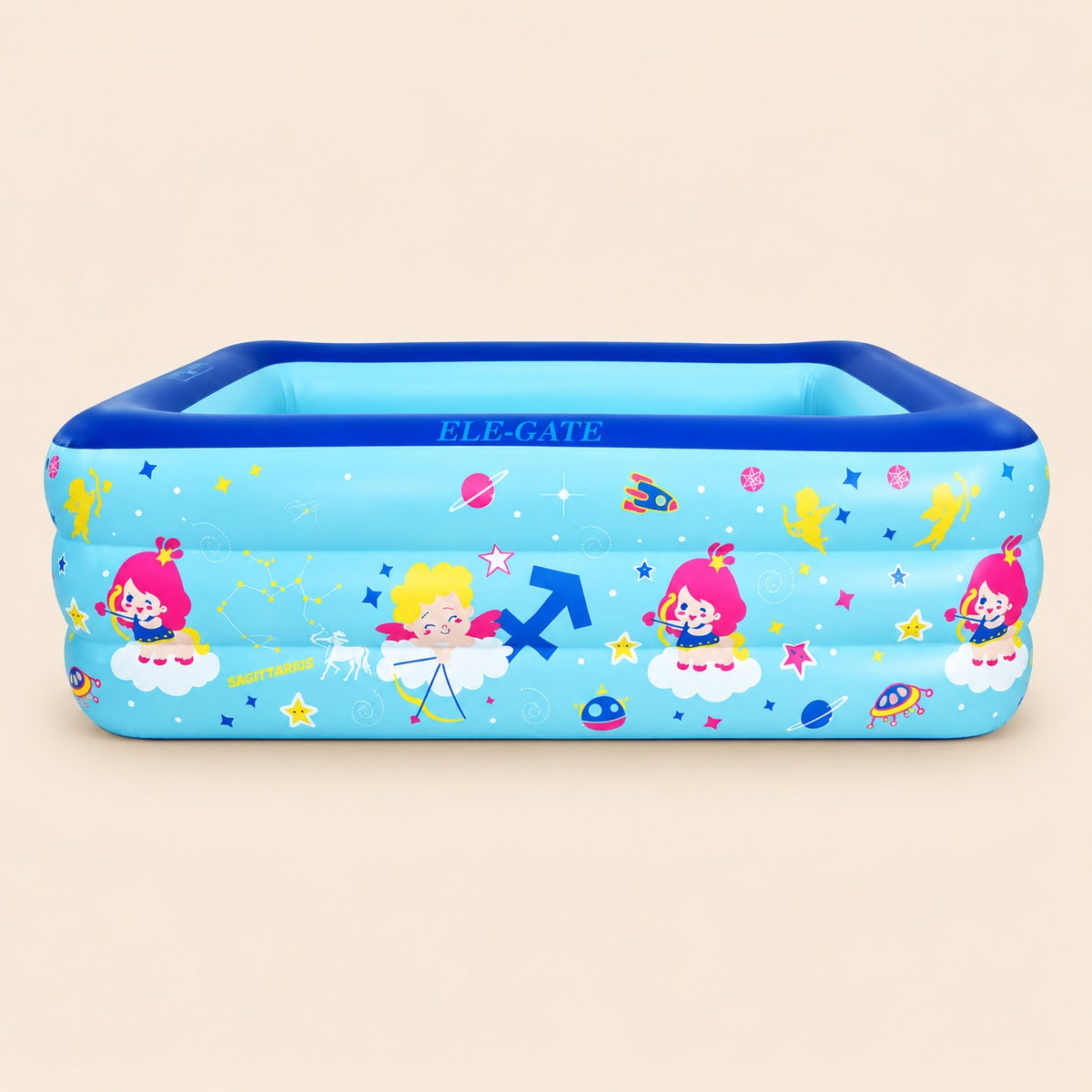 Alberca piscina inflable familiar 210 135 55