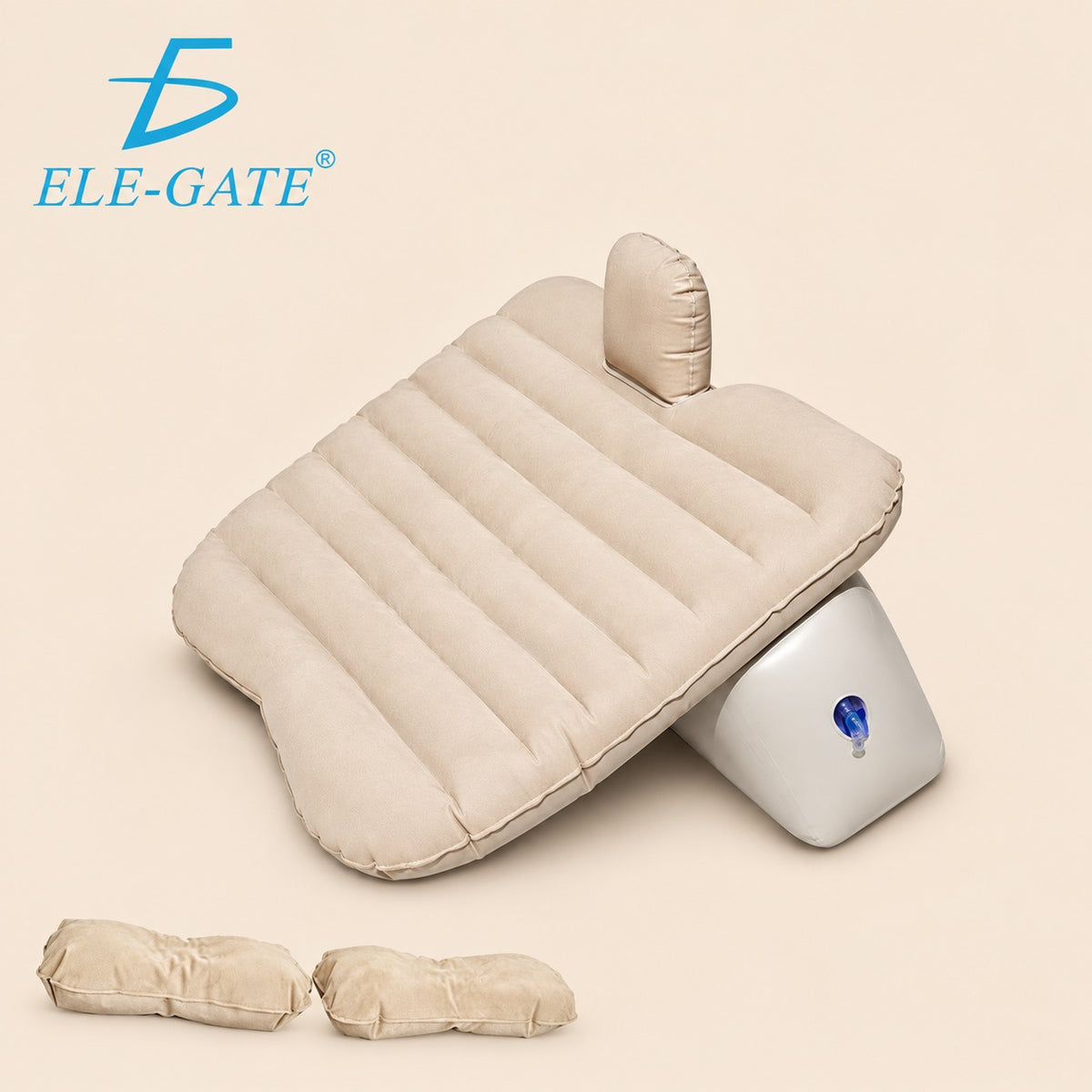 Cama colchón inflable de coche asiento trasero auto - gris