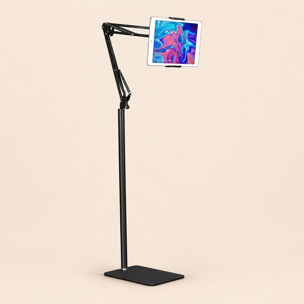 Soporte de suelo ajustable para tablet y celular 360 altura