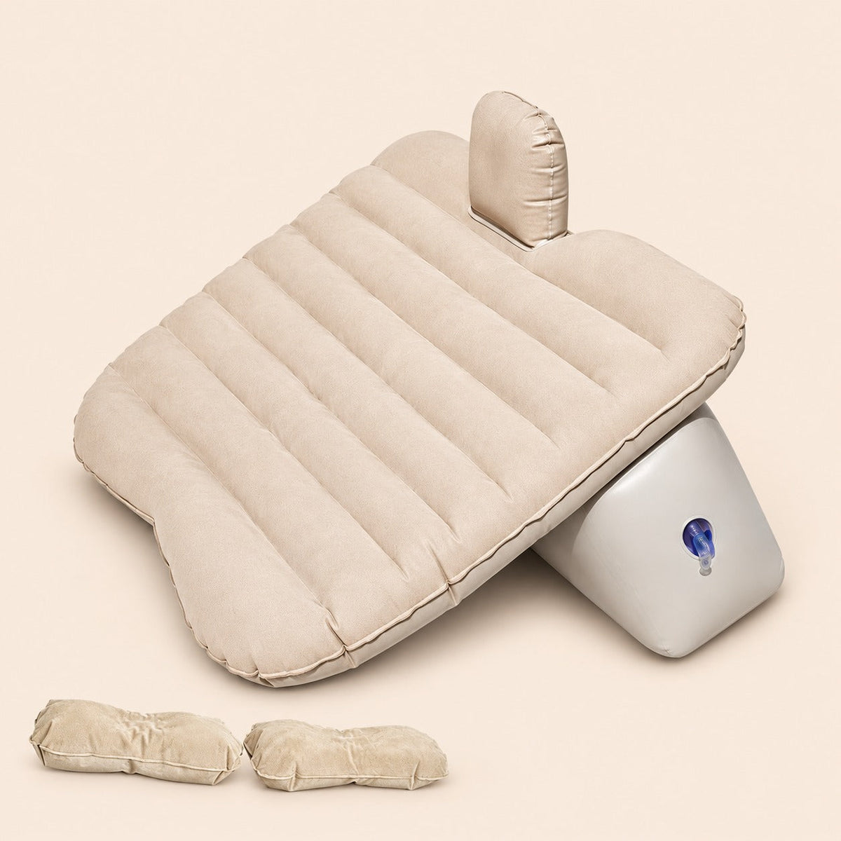 Cama colchón inflable de coche asiento trasero auto - blanco