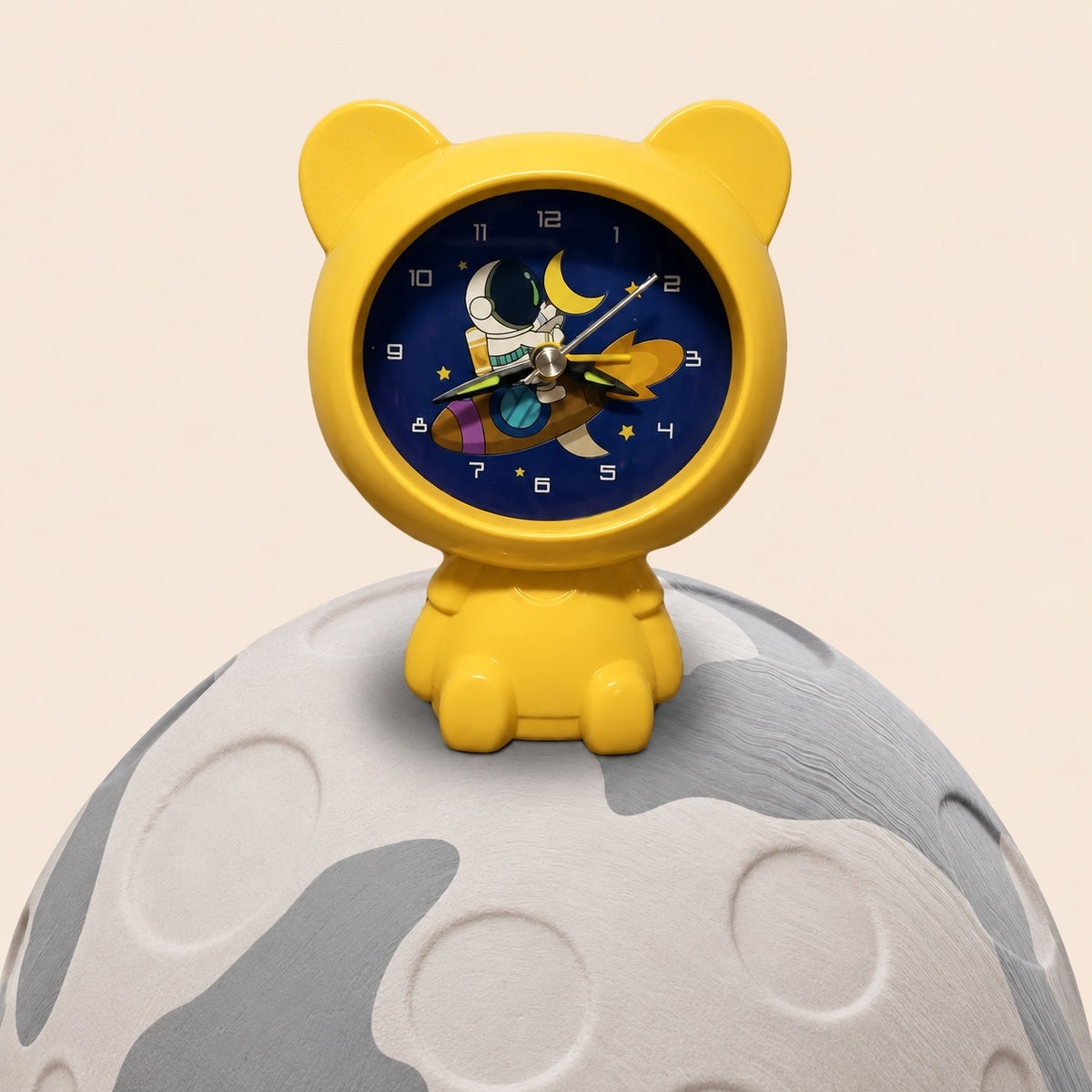 Reloj despertador astronauta de vinilo