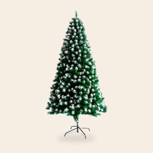 Árbol de Navidad con puntas blancas 150 180 y 210 cm - 210cm