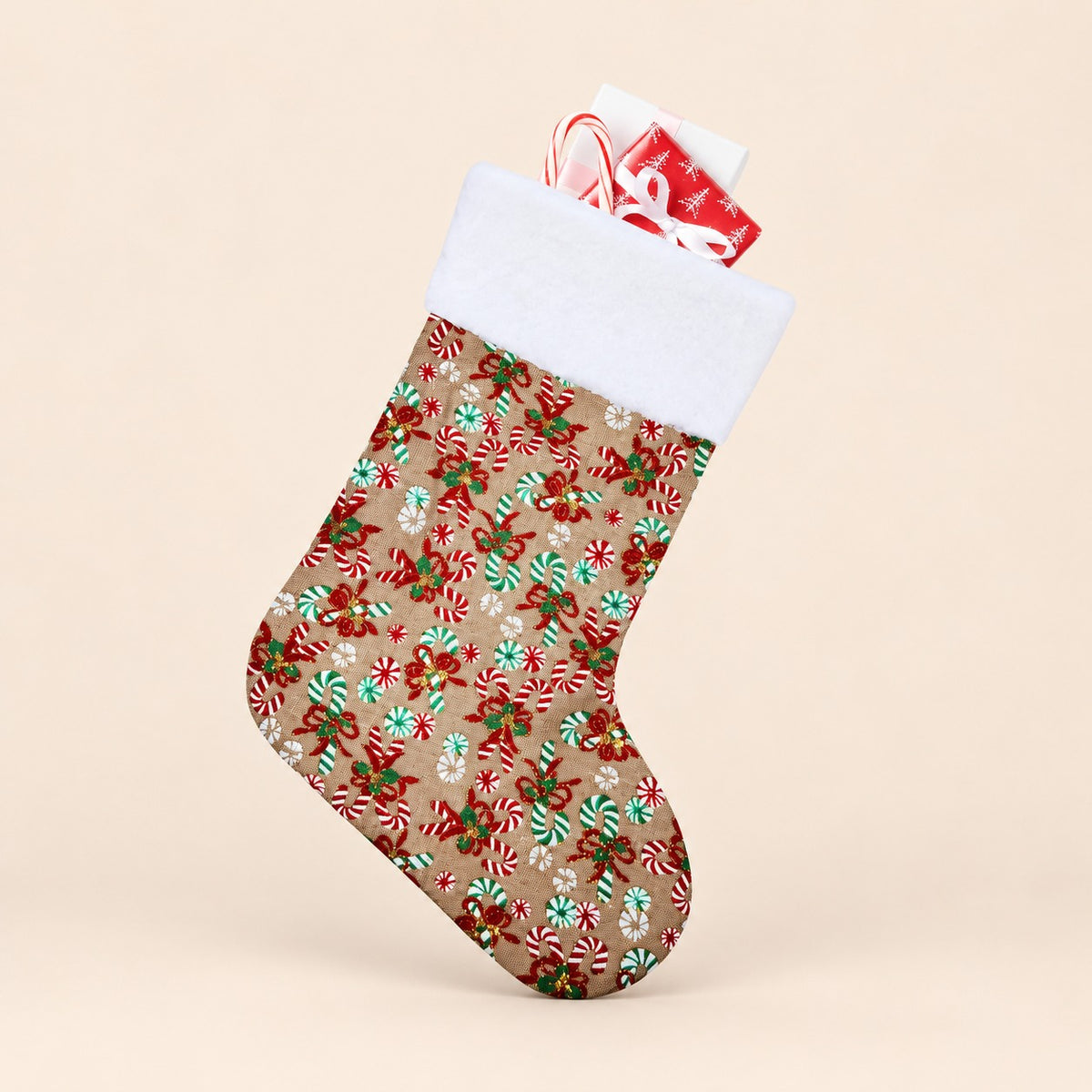Bota navideña con diseño navideño 43 cm - FES.41.3