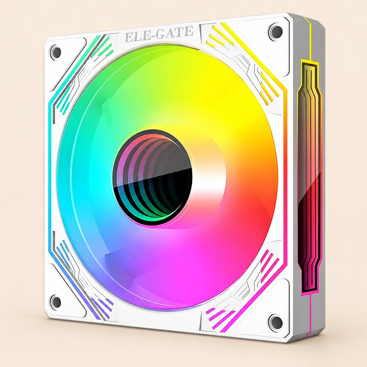 Ventilador de chasis 120mm RGB pwm refrigeración silenciosa